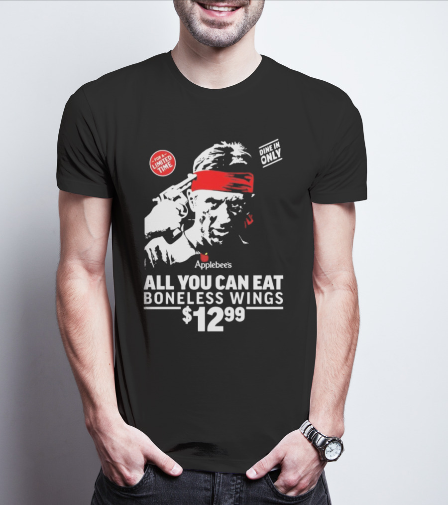 Applebee's All You Can Eat Boneless Wings Dine In Only For A Limited Time $12.99 T-Shirt