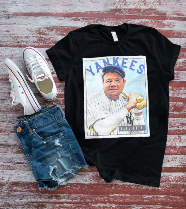 YANKEES Babe Ruth Baseball T-Shirt