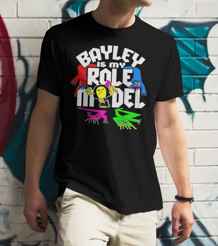 Bayley Is My Role Model Wacky Inflatable Tube Men T-Shirt