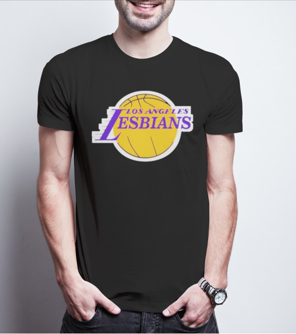 Los Angeles Lesbians Basketball T-Shirt