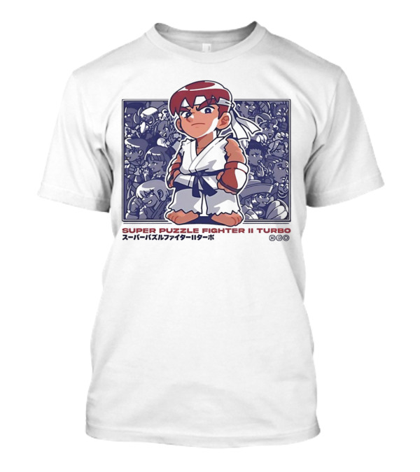 Super Puzzle Fighter II Turbo Character Lineup T-Shirt
