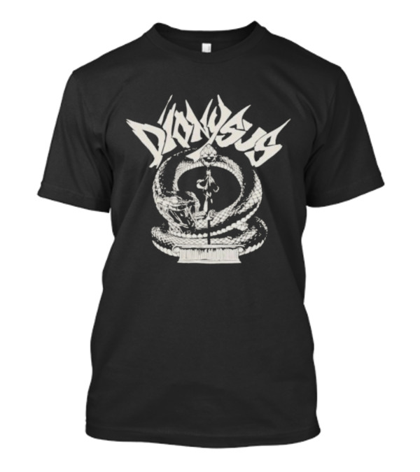 Kweeshop Dionysus Snake Icon Mythical T-Shirt