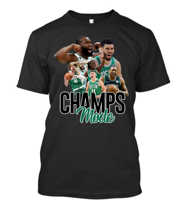 Boston Celtics Champs Mode 2024 NBA Team T-Shirt