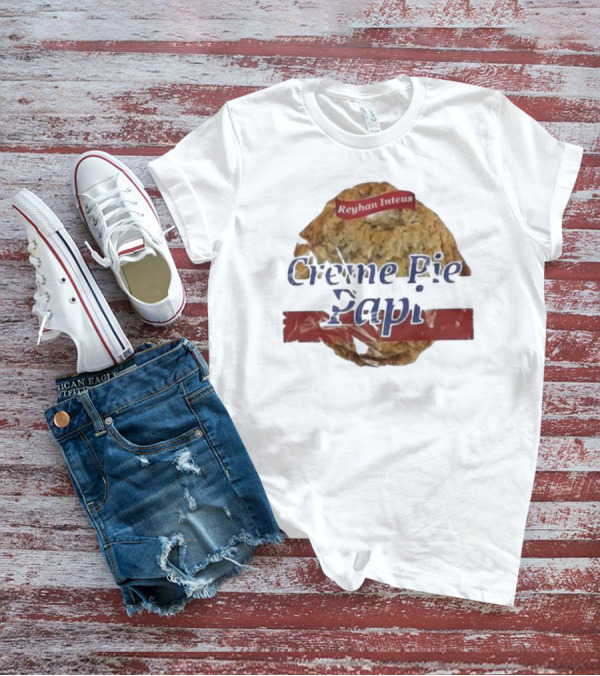 Reyhan Inteus Creme Pie Papi Cookie Motif T-Shirt