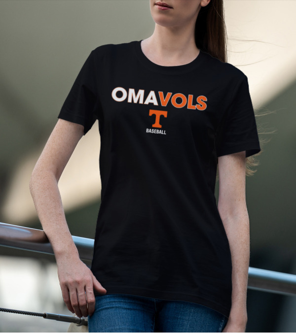 Omavols Tennessee Volunteers Baseball T-Shirt