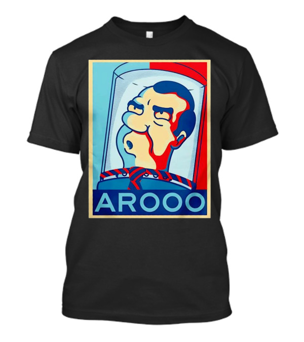 Arooo Richard Nixon Head In Jar Shepard Fairey Hope T-Shirt