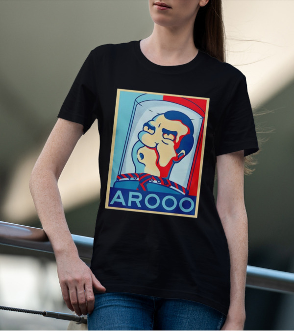 Arooo Richard Nixon Head In Jar Shepard Fairey Hope T-Shirt