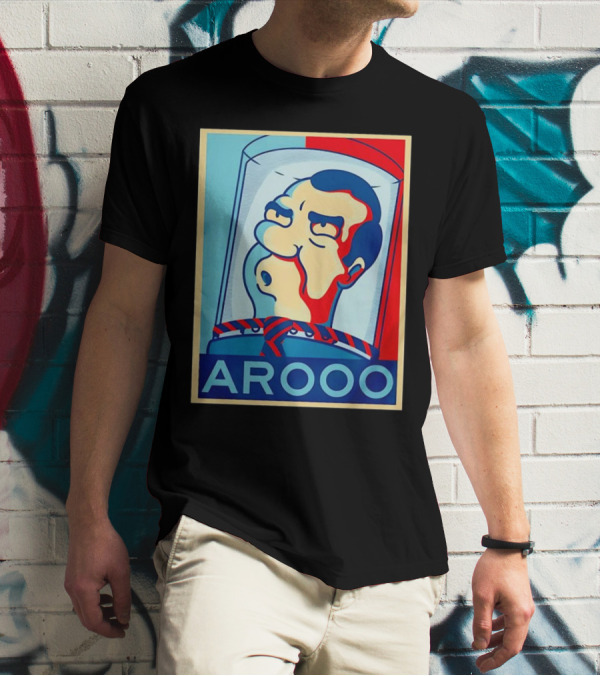Arooo Richard Nixon Head In Jar Shepard Fairey Hope T-Shirt