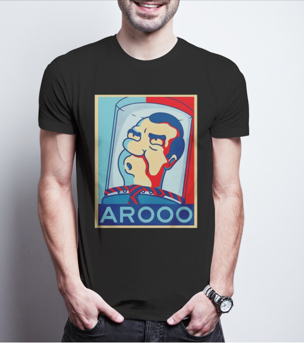 Arooo Richard Nixon Head In Jar Shepard Fairey Hope T-Shirt