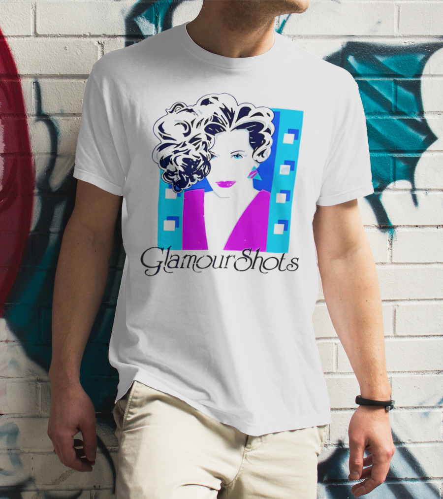 Glamour Shots Pop Art Retro Style Icons T-Shirt