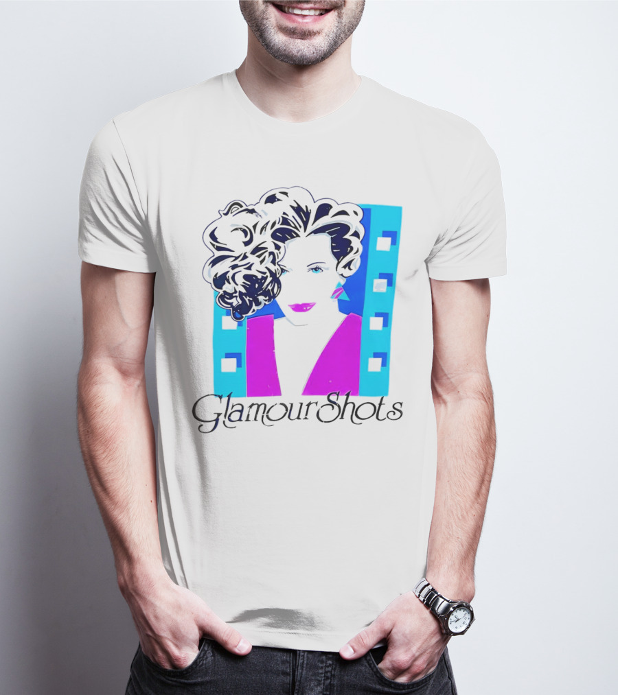 Glamour Shots Pop Art Retro Style Icons T-Shirt