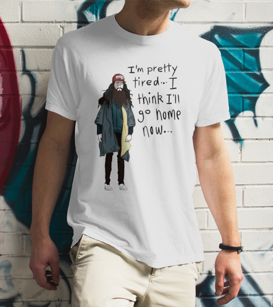 I'm Pretty Tired I Think I'll Go Home Now Vintage Movie Forest Run T-Shirt