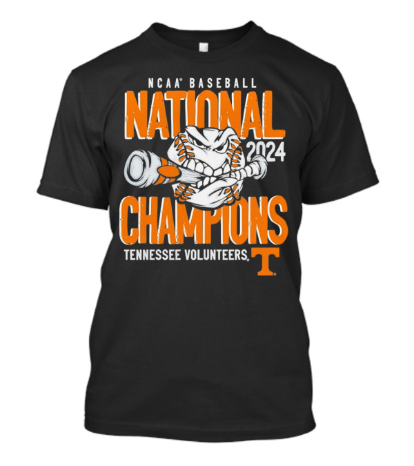 NCAA Baseball National Champions 2024 Tennessee Volunteers T-Shirt