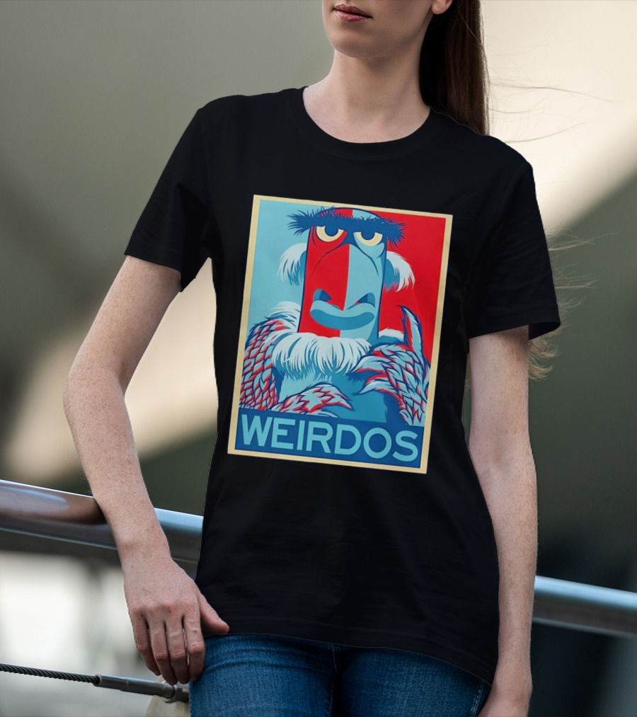 Sam The Eagle Weirdos Shepard Fairey Hope T-Shirt