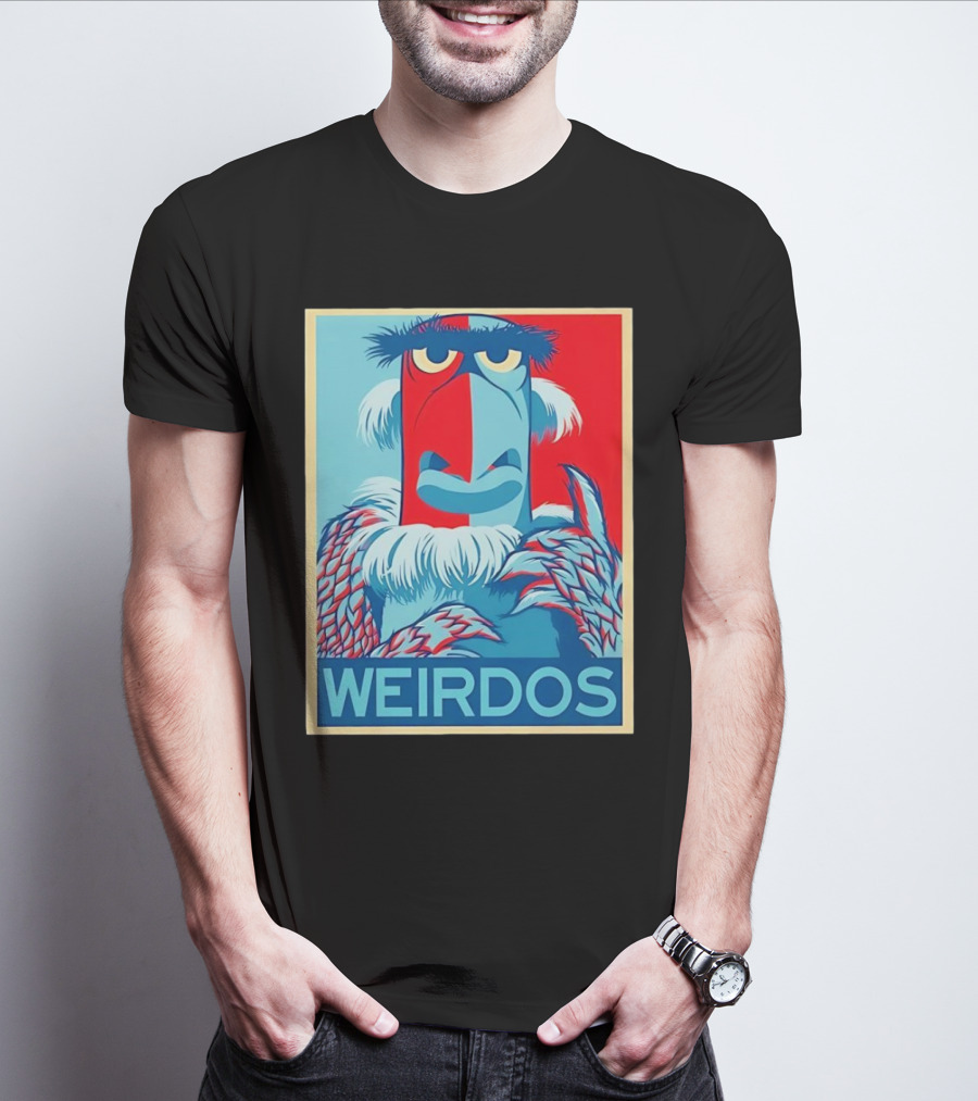 Sam The Eagle Weirdos Shepard Fairey Hope T-Shirt