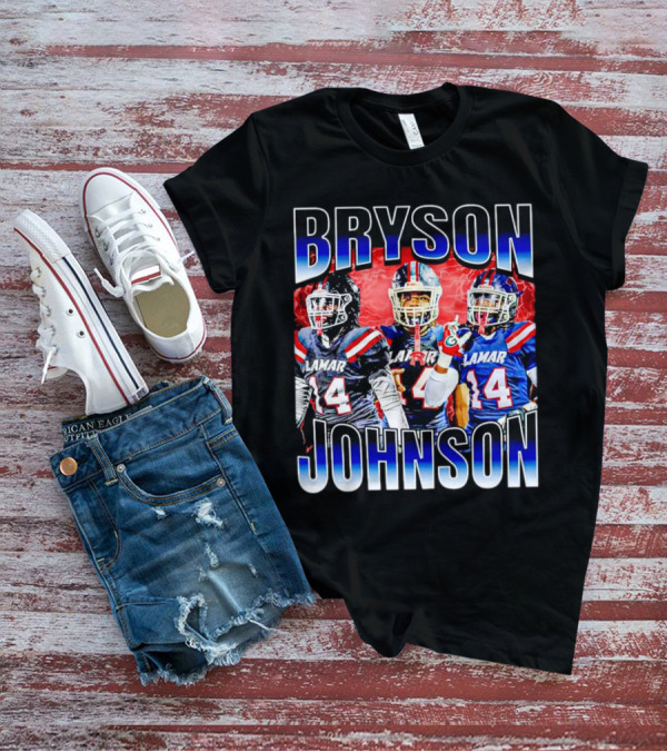 Bryson Johnson Lamar 44 Football Vintage T-Shirt