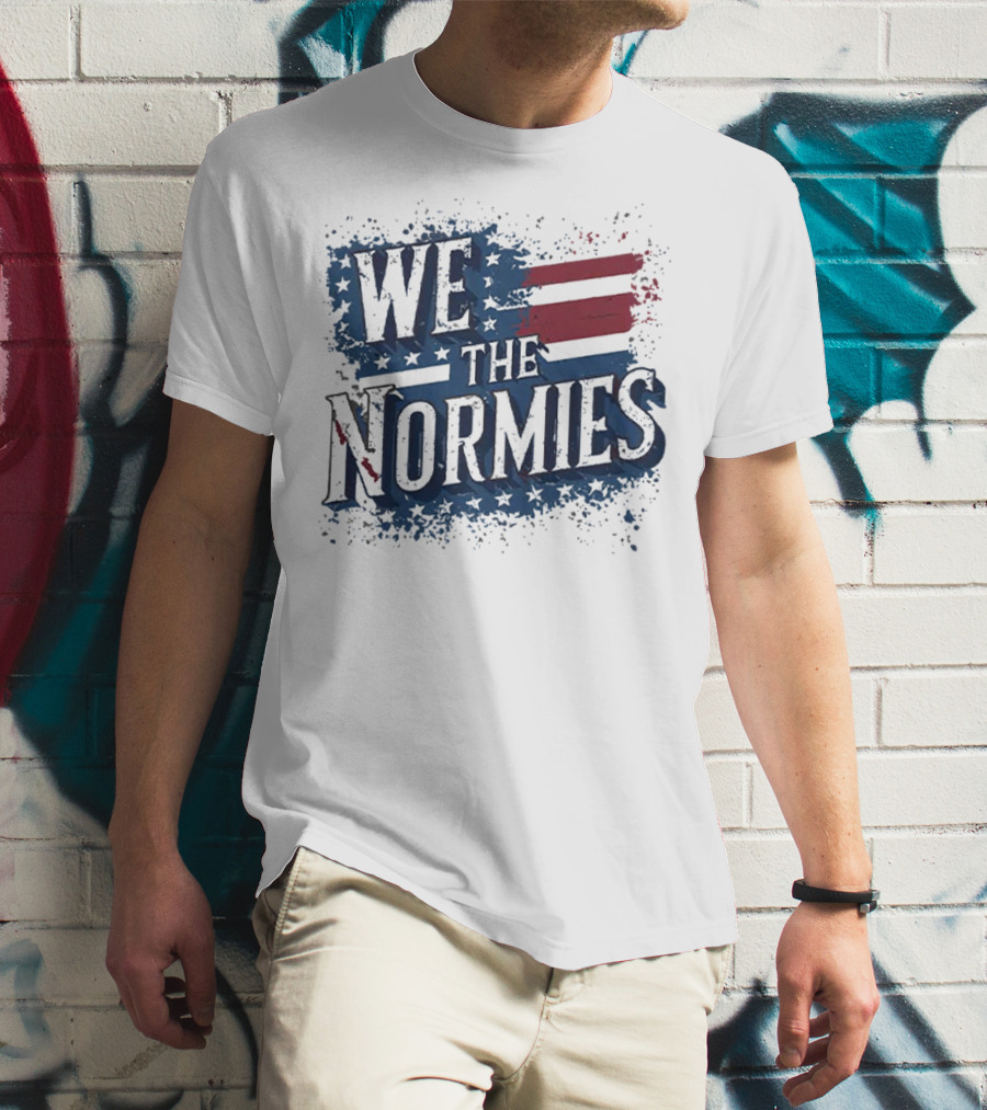 We The Normies American Flag T-Shirt