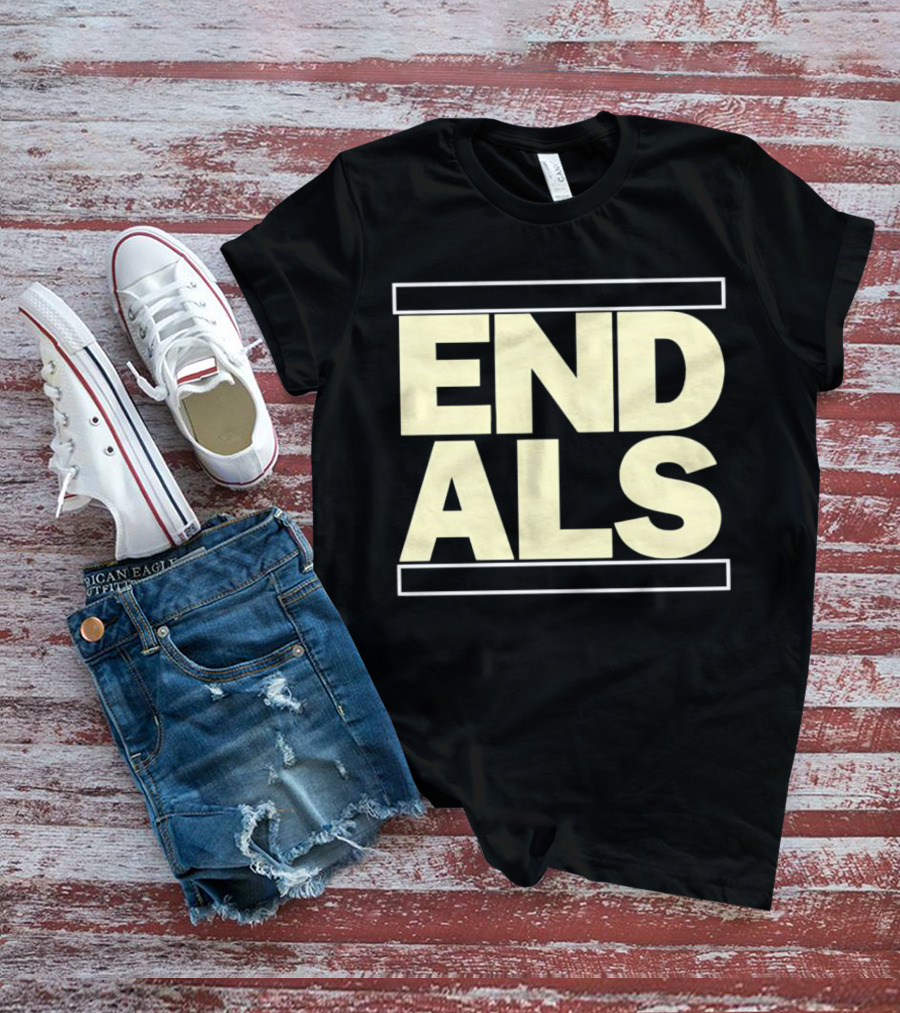 END ALS Torey Lovullo Wearing Awareness Campaign T-Shirt