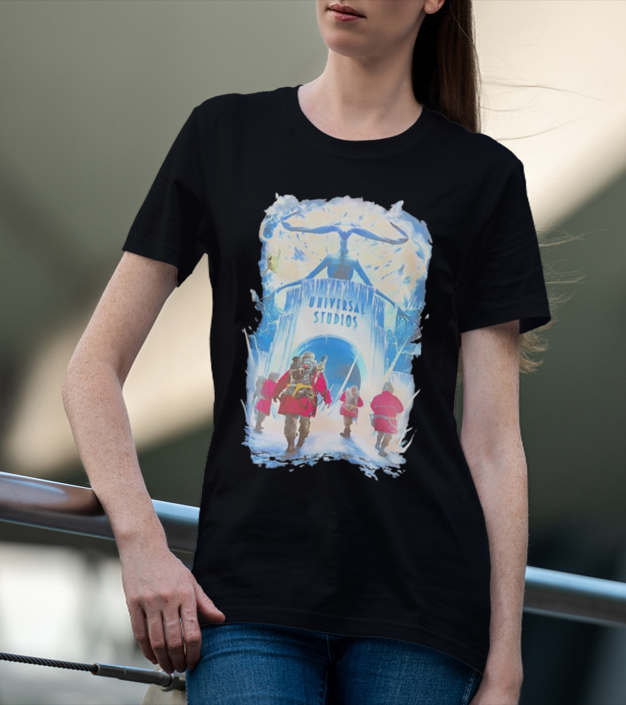 Universal Studios Ghostbusters Frozen Empire Adventure T-Shirt