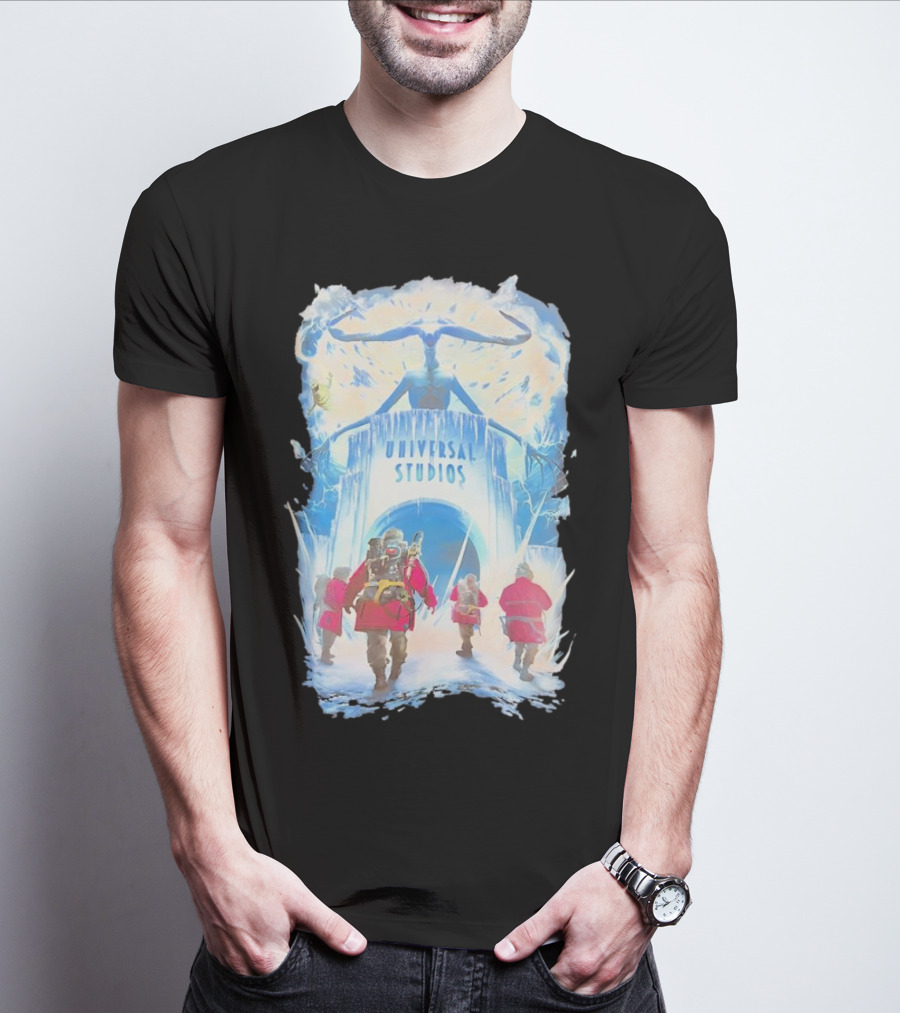 Universal Studios Ghostbusters Frozen Empire Adventure T-Shirt