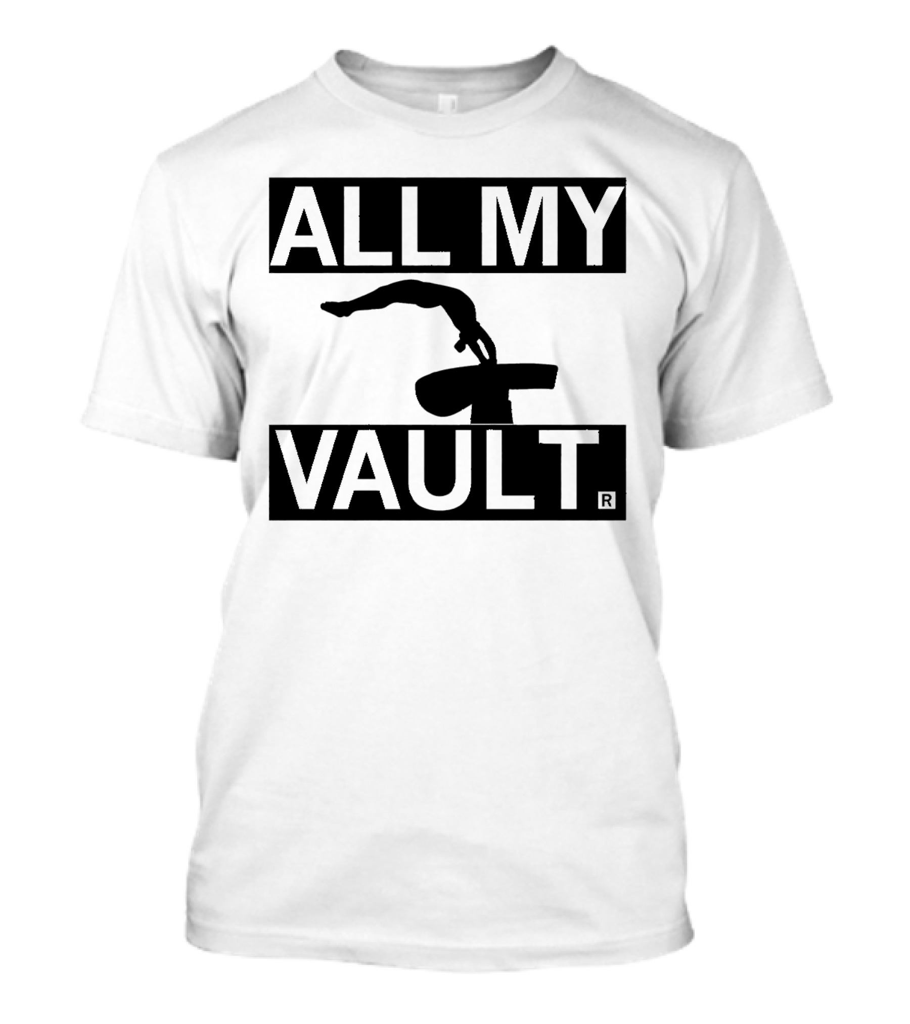 ALL MY VAULT Gymnastics T-Shirt