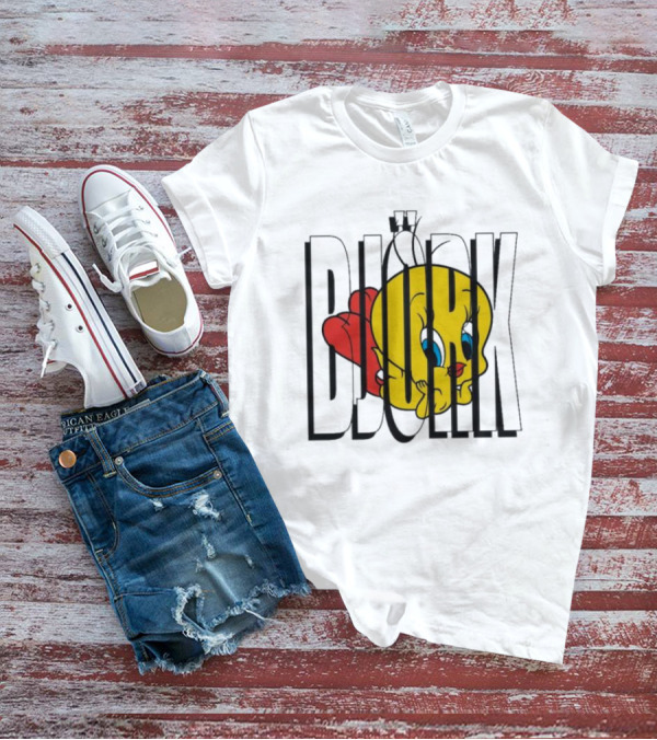 Tweety Bjork Chibi Cute Duck T-Shirt