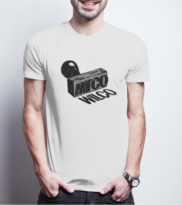 Wilco Band Logo Stamp Block T-Shirt