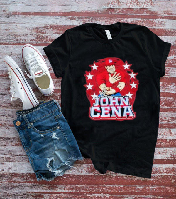 WWE John Cena Cartoon Stars T-Shirt