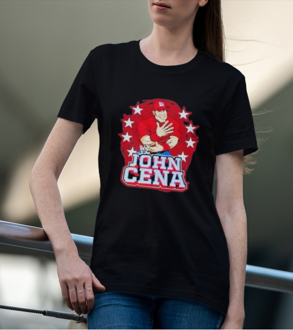 WWE John Cena Cartoon Stars T-Shirt