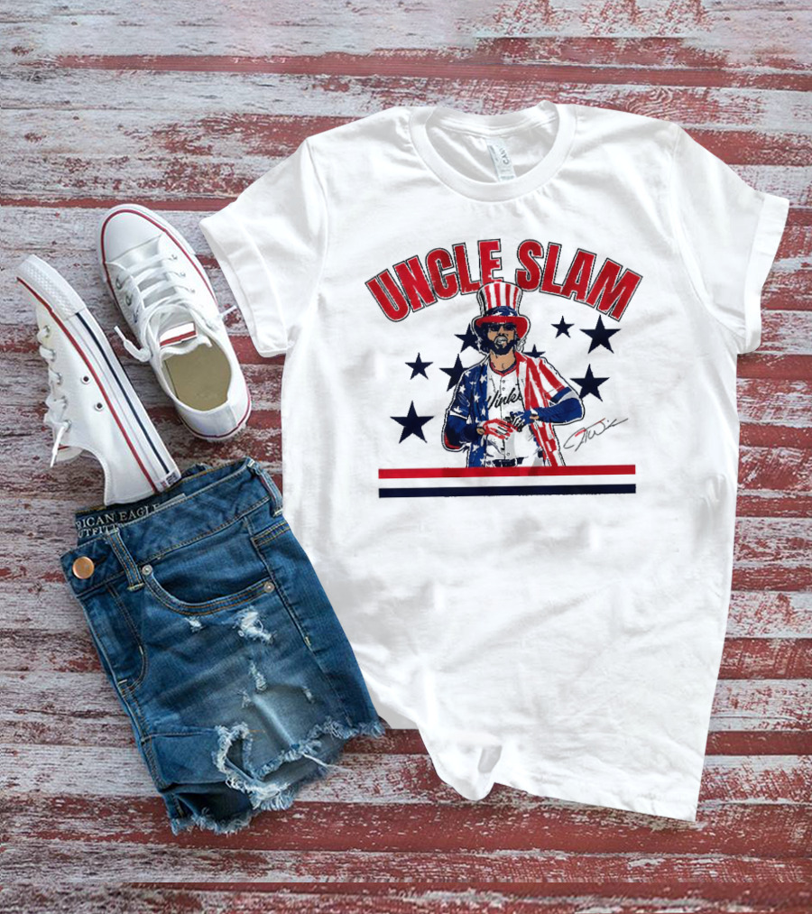 UNCLE SLAM Jesse Winker Signature Patriotic T-Shirt