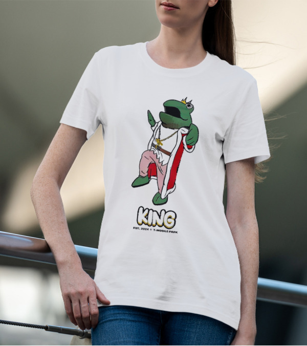 Mariners Salmon Run King Est. 2024 T-Mobile Park T-Shirt