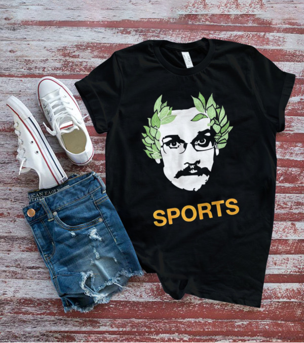 Olympic John Laurel Wreath Face Sports T-Shirt