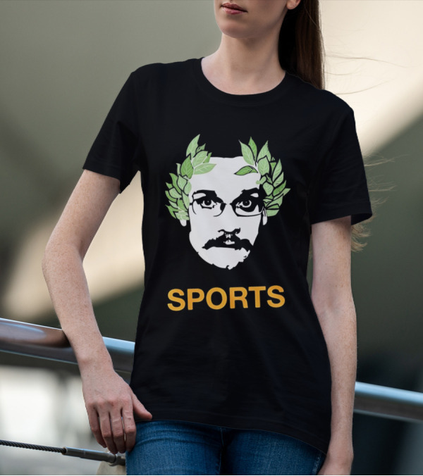 Olympic John Laurel Wreath Face Sports T-Shirt