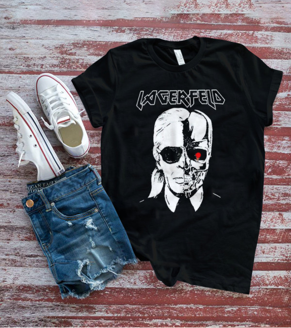 Lagerfeld Stylestalker Cybernetic Visionary Fashion T-Shirt