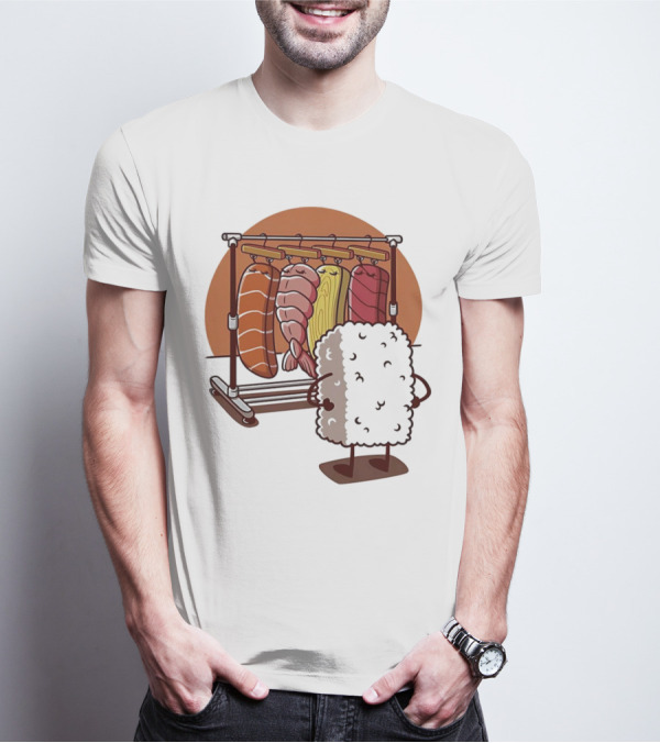 Sushi Wardrobe Nigiri Fashion Choices T-Shirt