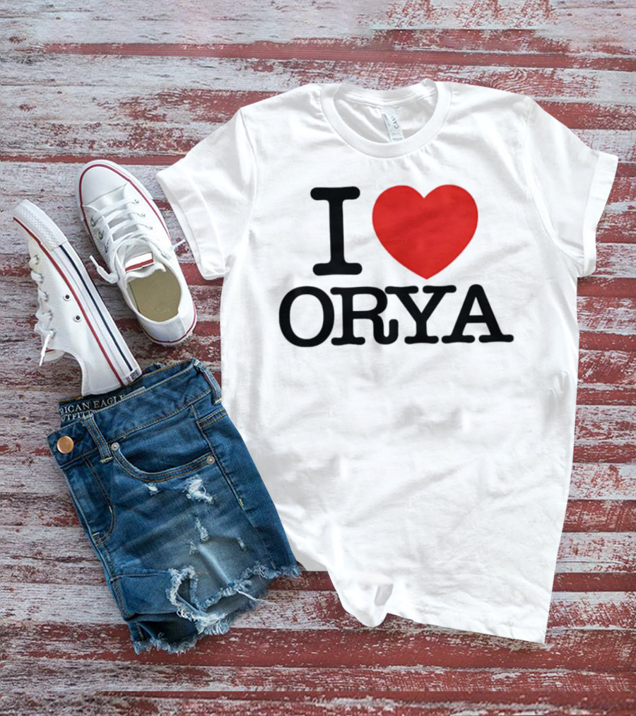 I Love ORYA Heart Icon T-Shirt