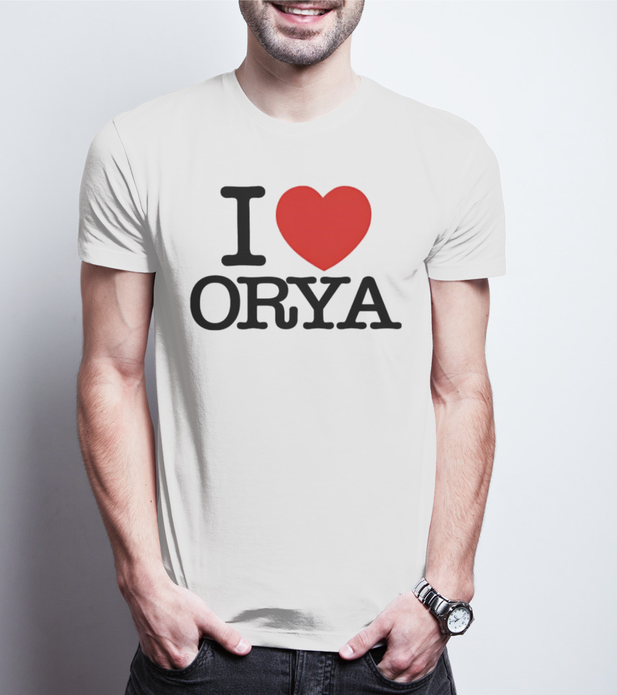 I Love ORYA Heart Icon T-Shirt