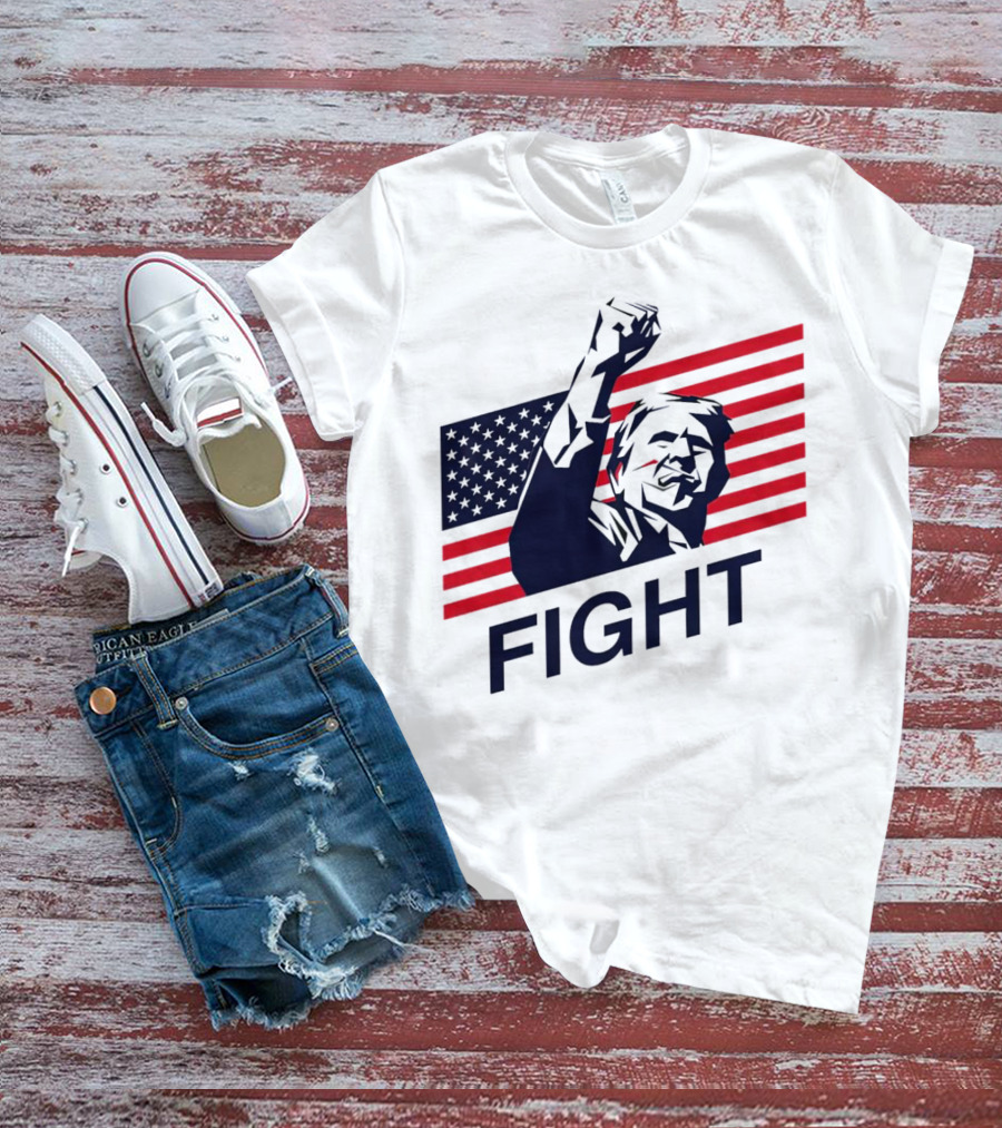 Fight American Flag Patriot T-Shirt