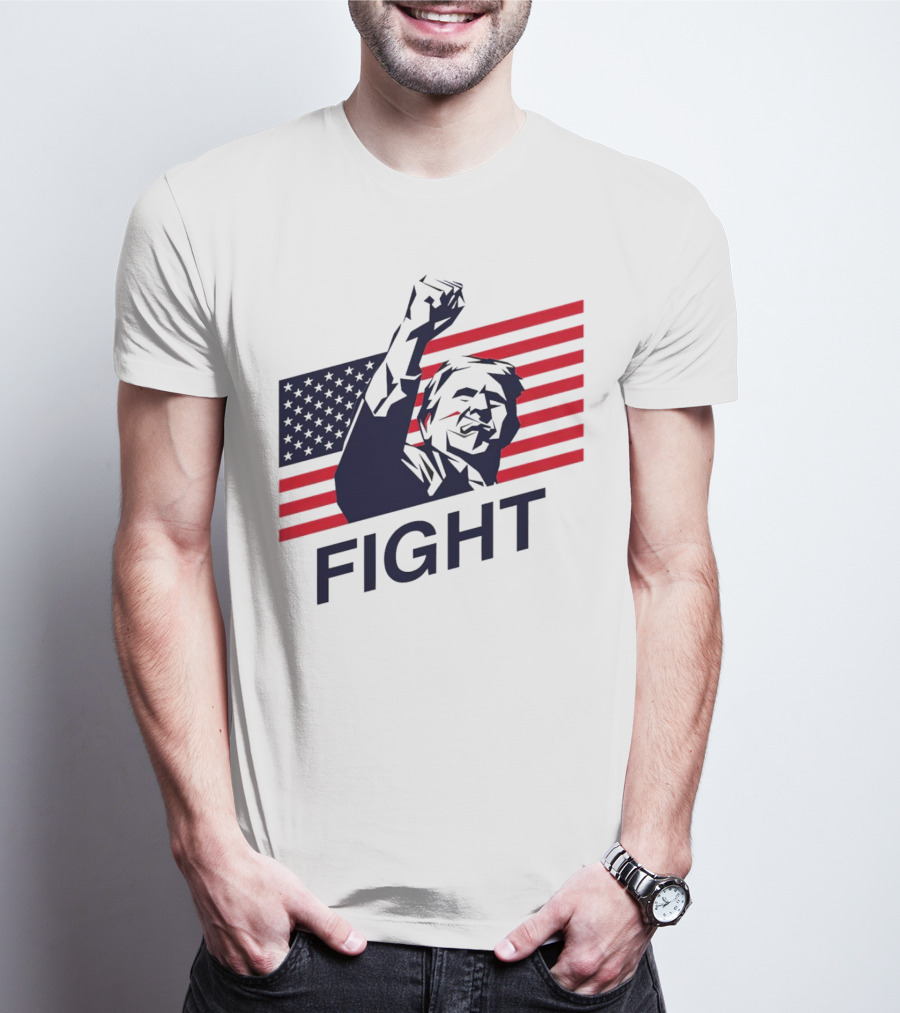 Fight American Flag Patriot T-Shirt