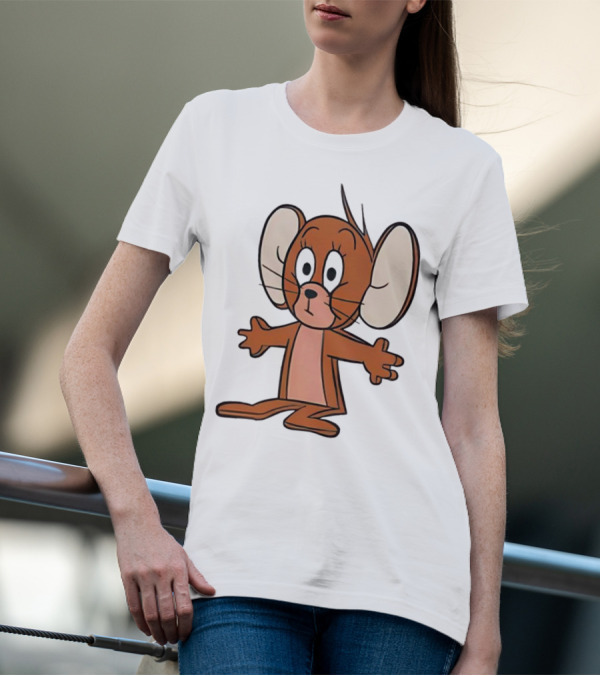 Hanna Barbera Tom And Jerry Jerry Iconic Character T-Shirt