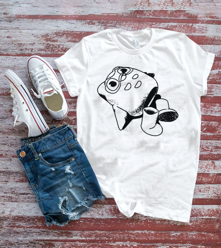 Duolingo Store Disgruntled Duo Owl With Boots T-Shirt