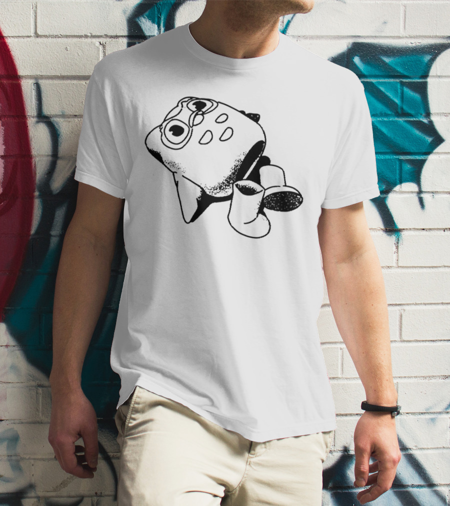 Duolingo Store Disgruntled Duo Owl With Boots T-Shirt
