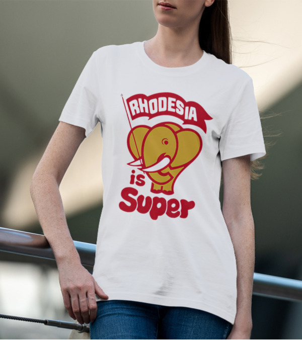 Rhodesia Is Super Elephant T-Shirt