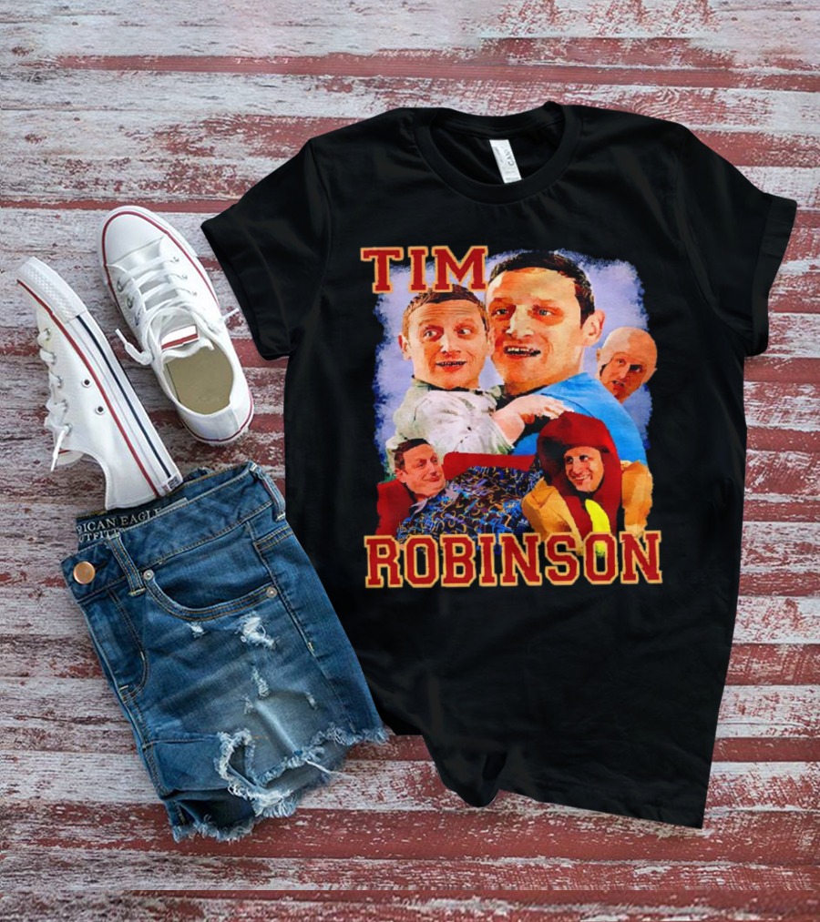 Tim Robinson Sketch Characters Collage T-Shirt