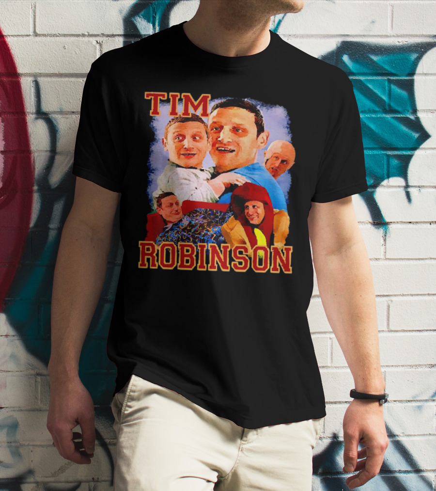 Tim Robinson Sketch Characters Collage T-Shirt