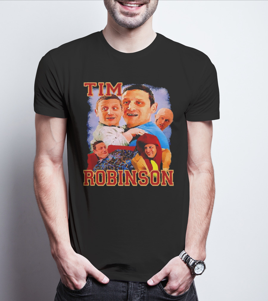 Tim Robinson Sketch Characters Collage T-Shirt