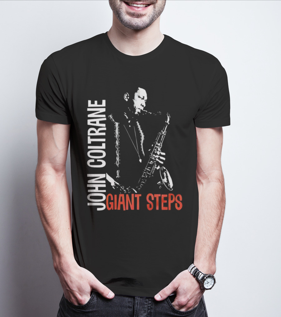 John Coltrane Giant Steps Saxophone Player T-Shirt