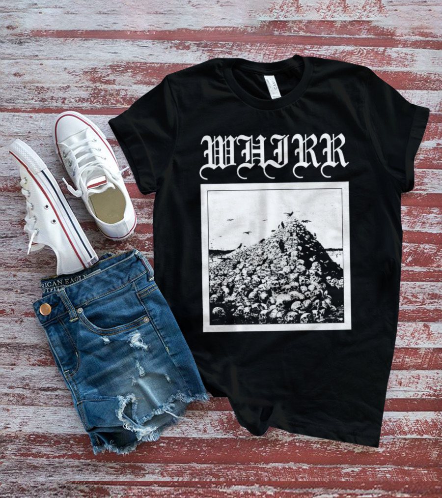 Whirr Skull Mountain Death T-Shirt