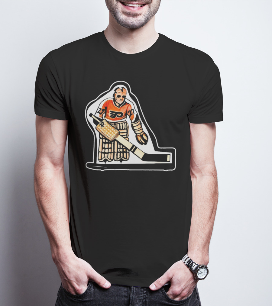 Philadelphia Flyers Jason Voorhees Hockey Mashup Noah Cates T-Shirt