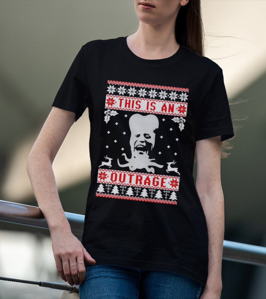 This Is An Outrage The Mighty Boosh Ugly T-Shirt